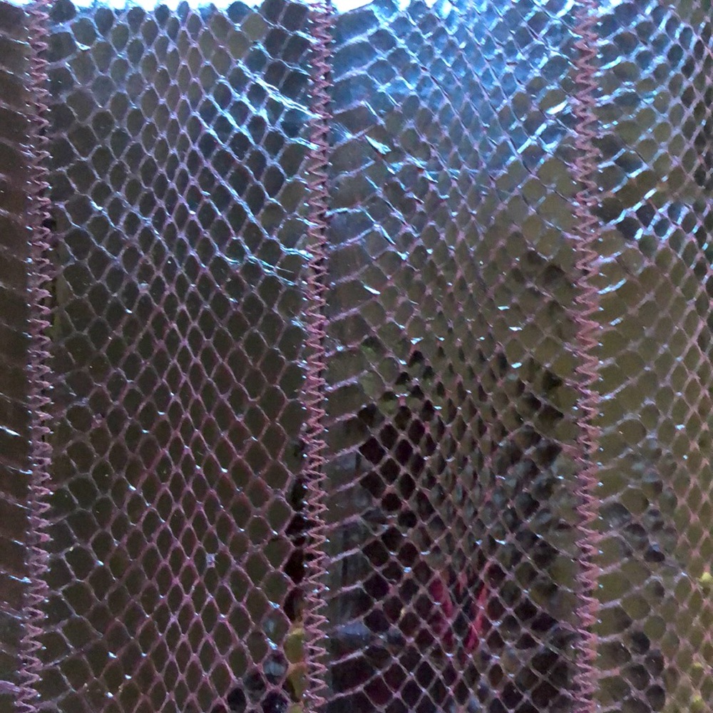Brown snakeskin purse - Picture 3 of 4